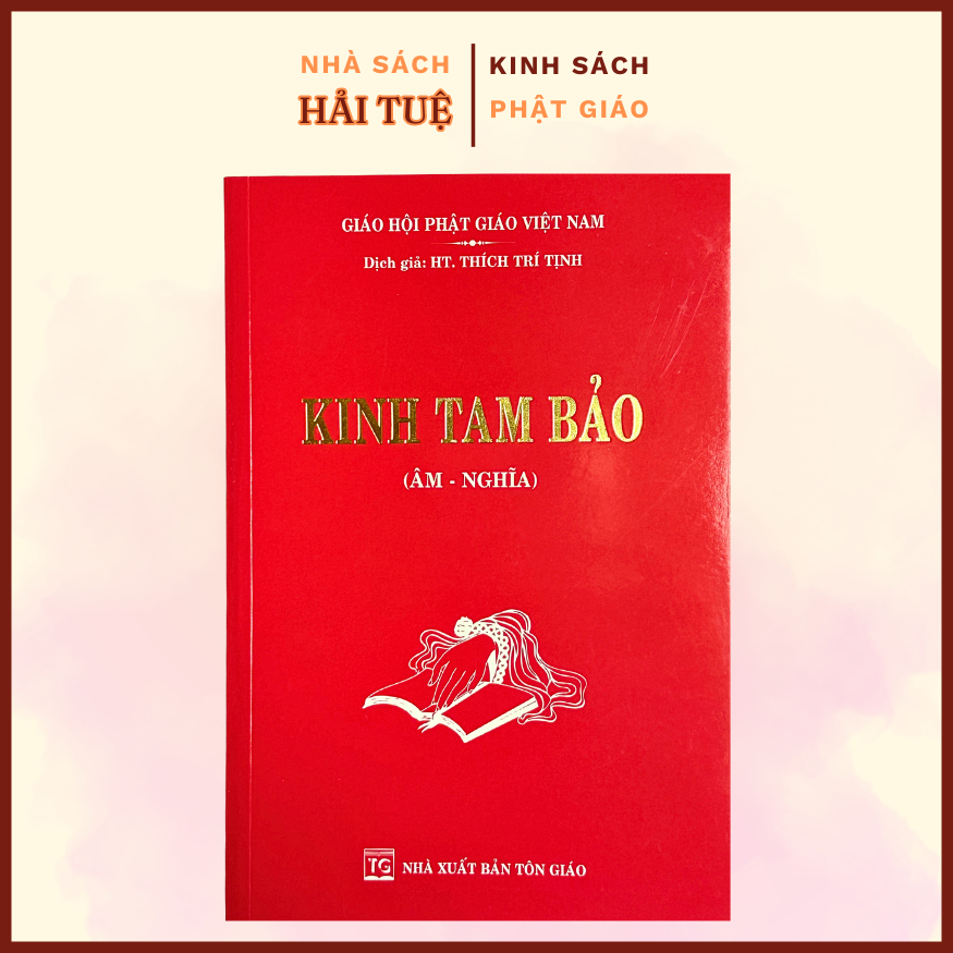 Sách - kinh Tam Bảo ( Âm - Nghĩa )