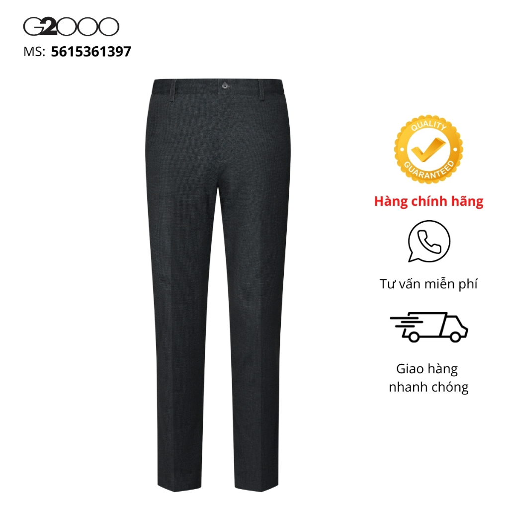 Quần Dài Nam G2000 (5615361397) Màu Xám