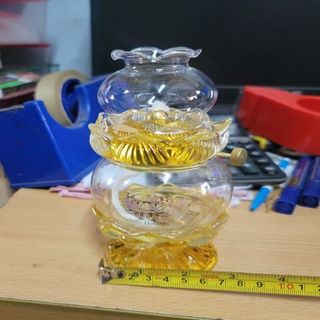 Đèn dầu hồ lô vàng