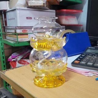 Đèn dầu hồ lô vàng