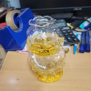 Đèn dầu hồ lô vàng