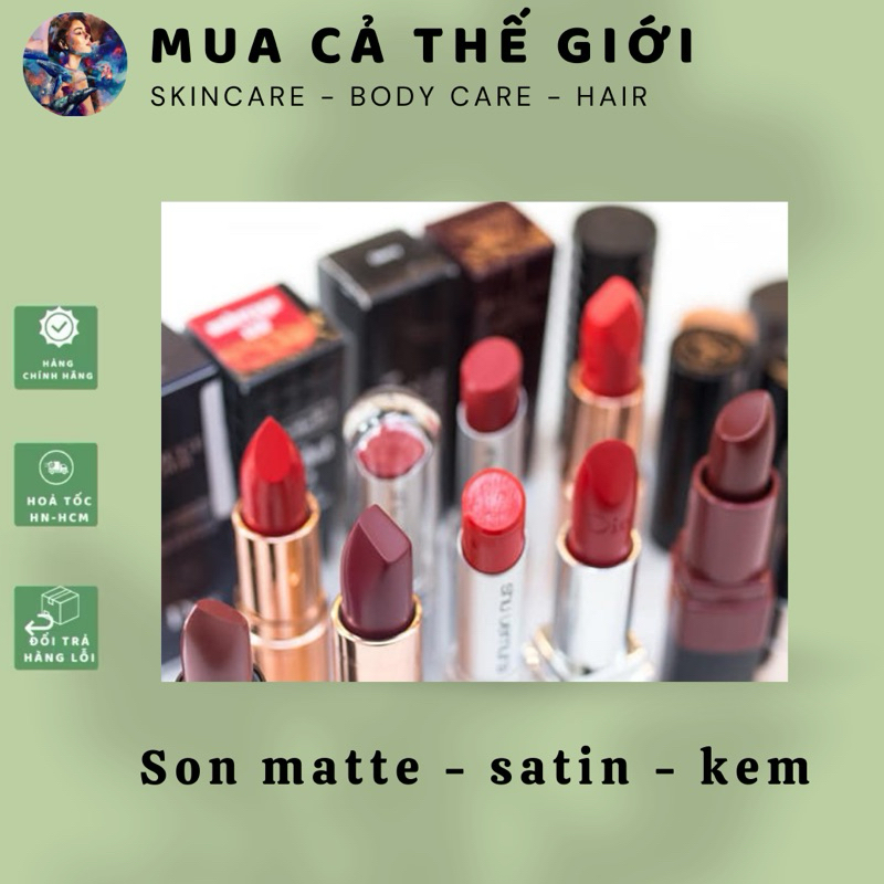 Son matte - satin - son kem Lipstick
