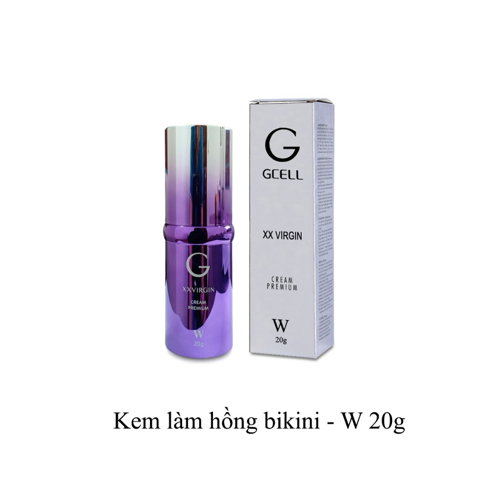 Kem Làm Hồng Vùng Kín GCell XX Virgin Cream Premium 5g, 10g,20g