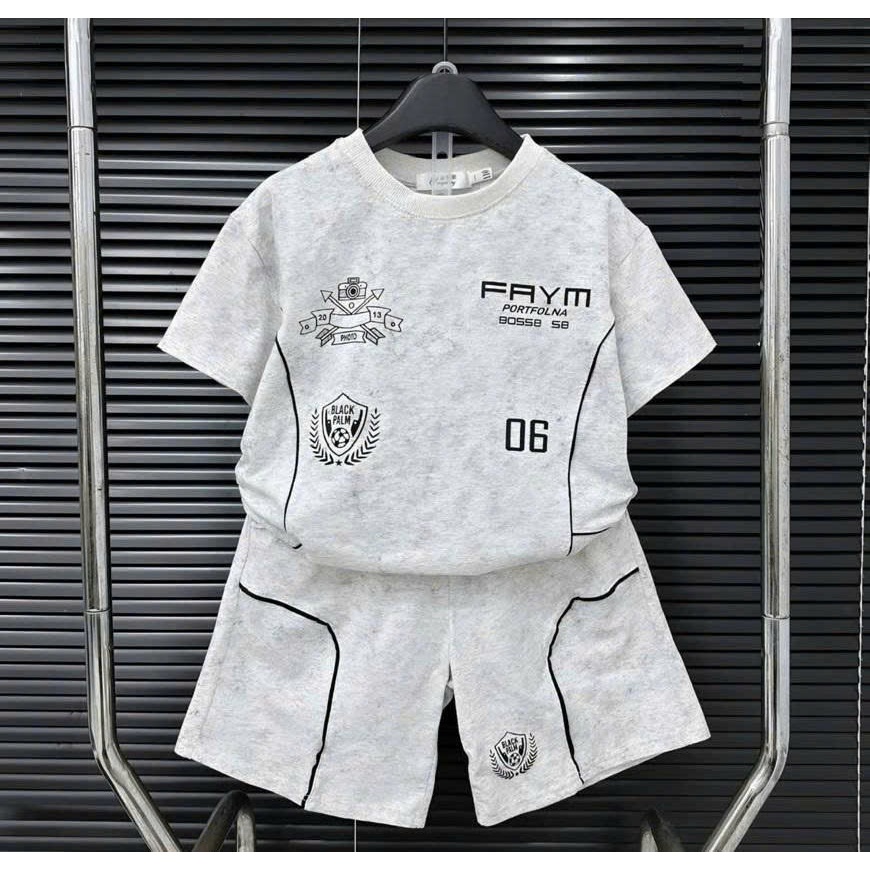 Đồ bộ bé trai size đại 50kg ( BỘ FA )