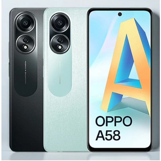 Điện Thoại Oppo A58 6GB/128GB - Màn Hình Full HD+ 6.72 Inch, Camera 50 MP, Pin 5000 mAh