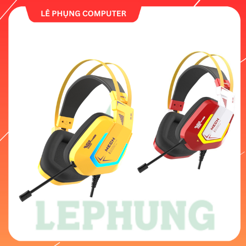 Tai nghe chụp tai Gaming Dareu EH732 RGB | Kết nối USB | Led RGB | Giả lập 7.1 | Bảo hành 1 năm
