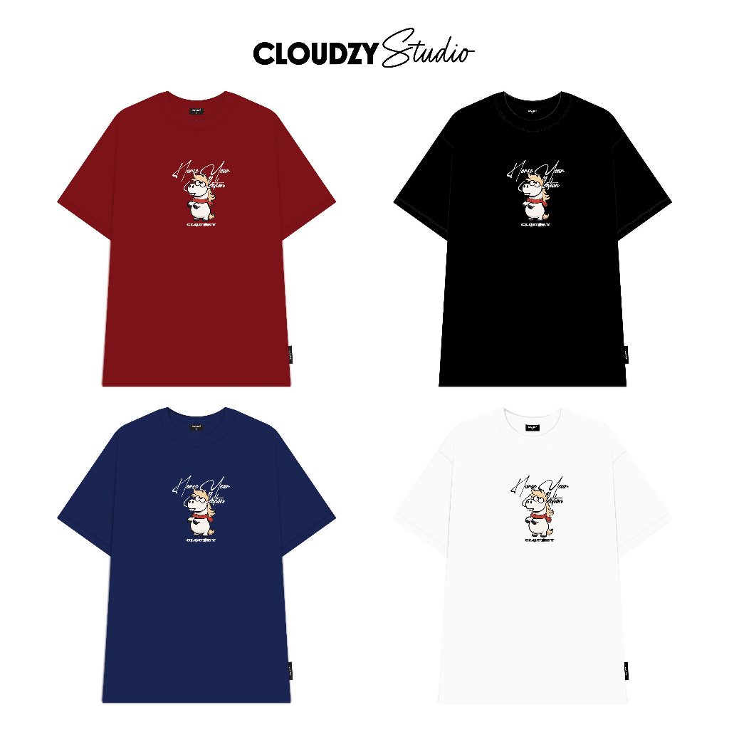 Áo Thun Oversize CHIBI Cloudzy Studio Premium 100% Cotton 250gsm Localbrand Streetwear