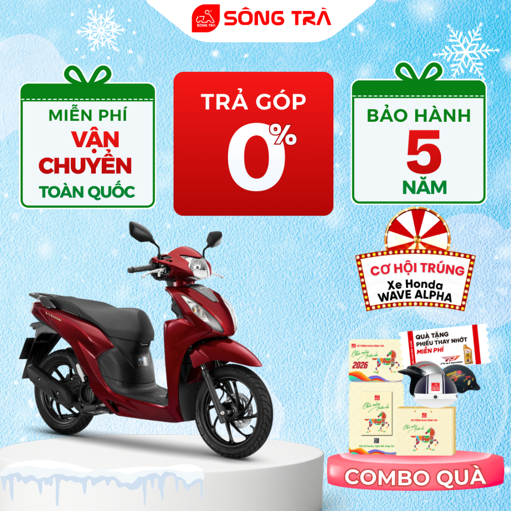 Honda Vision 2026 Cao Cấp