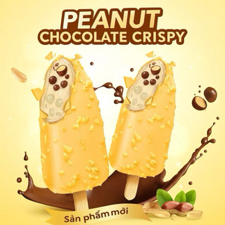 Kem Aice Đậu Phộng Socola Giòn (hoả tốc hcm)