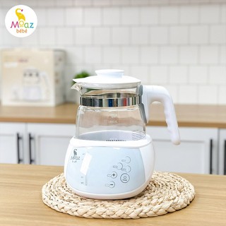 Bình đun nước pha sữa Moaz bebe MB002 | Phiên bản mới có quạt tản nhiệt | Bảo hành chính hãng 12 tháng