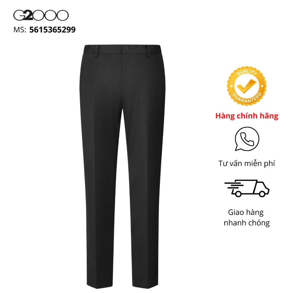 Quần Dài Nam G2000 (5615365299) Màu Đen
