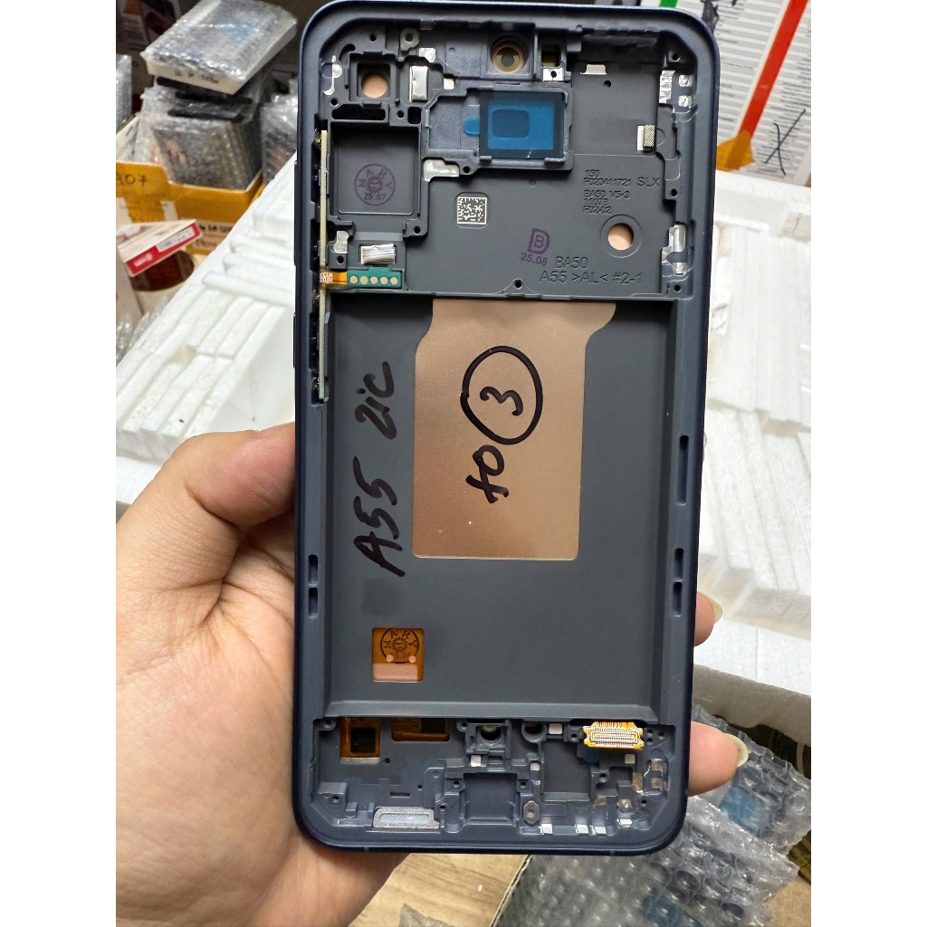 Màn hình SS A55 2024, A556  Oled 2ic Liền Khung Xương ( Màn Linh Kiện)