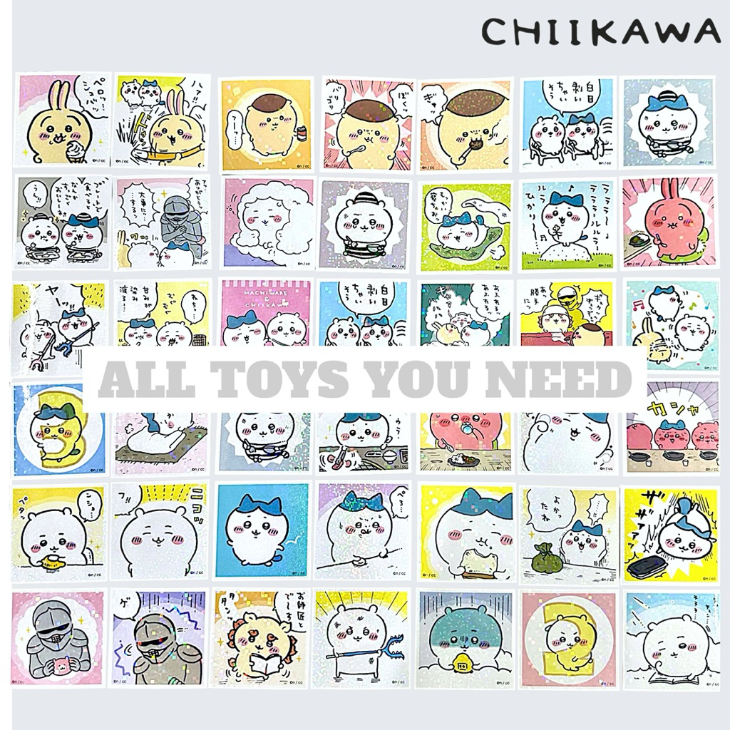 [Mua 5 tặng 1] [OFF] Sticker Chiikawa chính hãng Nhật Bản | Hình dán Chiikawa Nhật Bản