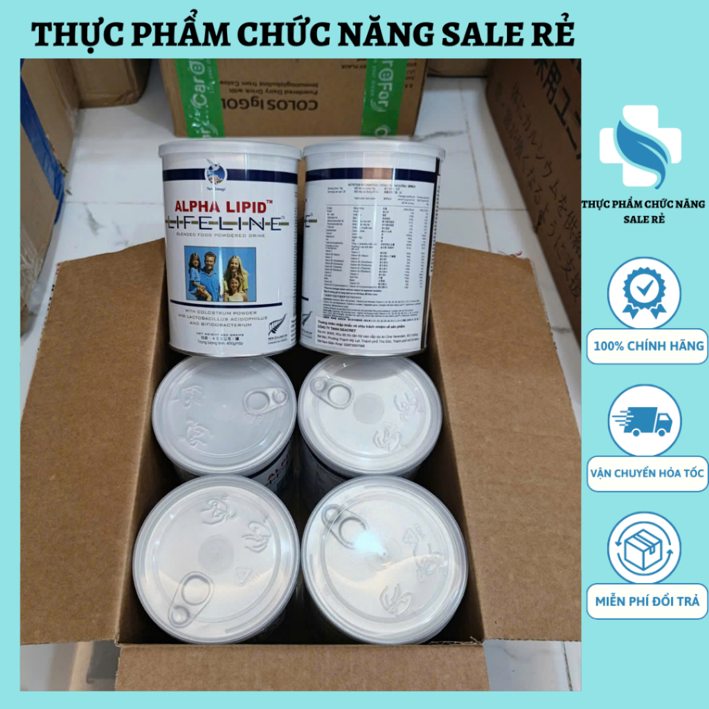 Combo 4 Sữa Non Alpha Lipid Plus Chính hãng – Tặng ly lắc | Secret date 05/2026