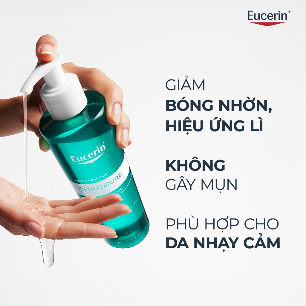 Gel rửa mặt Eucerin® DermoPure Clinical Purifying Cleanser 200ml | BigBuy360 - bigbuy360.vn