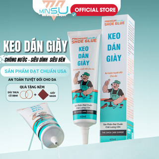 Keo Dán Giày Dép Chuyên Dụng MINSU M2522 Siêu Dính Dùng Nhiệt Đa Năng Trong Suốt An Toàn Cho Da