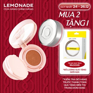  Combo Lemonade Phấn nước Supermatte Cushion 15g và Má hồng phấn nước thuần chay Mirror Mirror Blush Cushion 8g 