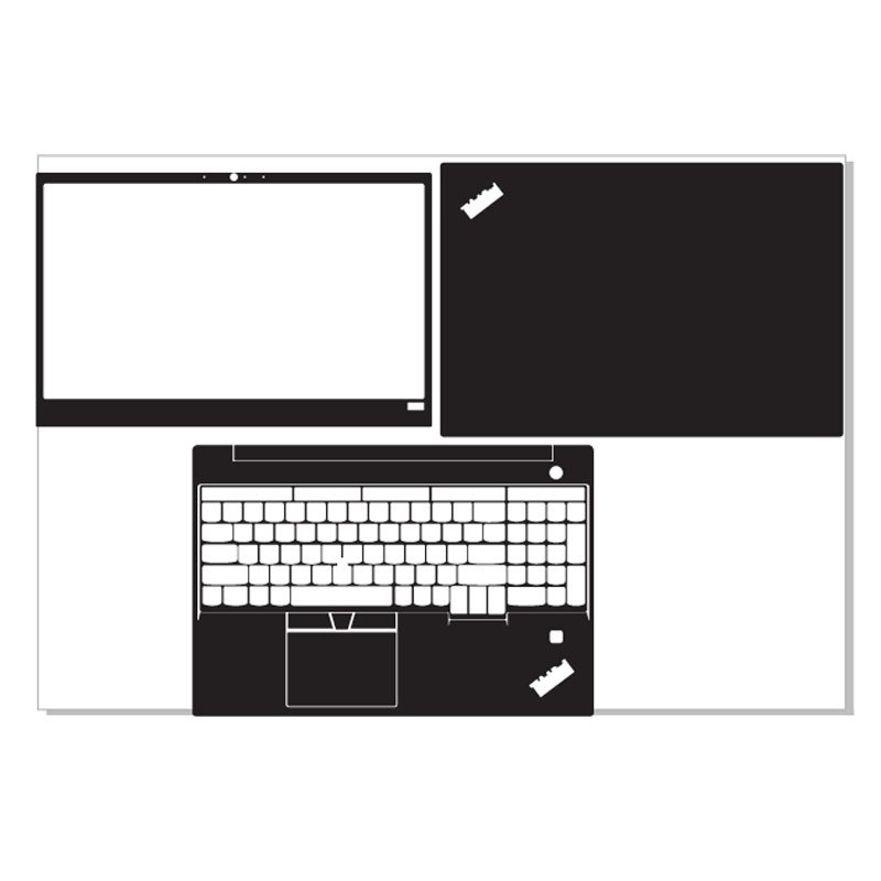 Decal skin Lenovo Thinkpad E590 cắt sẵn mặt ABC