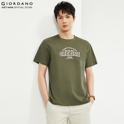 [Online Exclusive] [Beau Monde] Áo Thun Nam Ngắn Tay In Hình Retro Print Crewneck Short Sleeve Tee 13094201