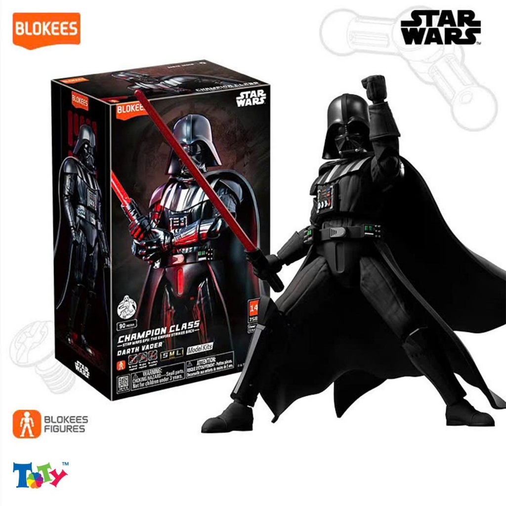 Mô Hình Blokees - Star War CC01-75801-Evergreen movie Darth Vader - EW02