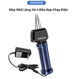  Máy Nhổ Lông Vịt Cầm Tay HATACHI 4 Đầu Kẹp Phiên Bản Mới Công Xuất 250w Nhổ Lông Nhanh Sạch Hiệu Quả Bảo Hành 12 Tháng 