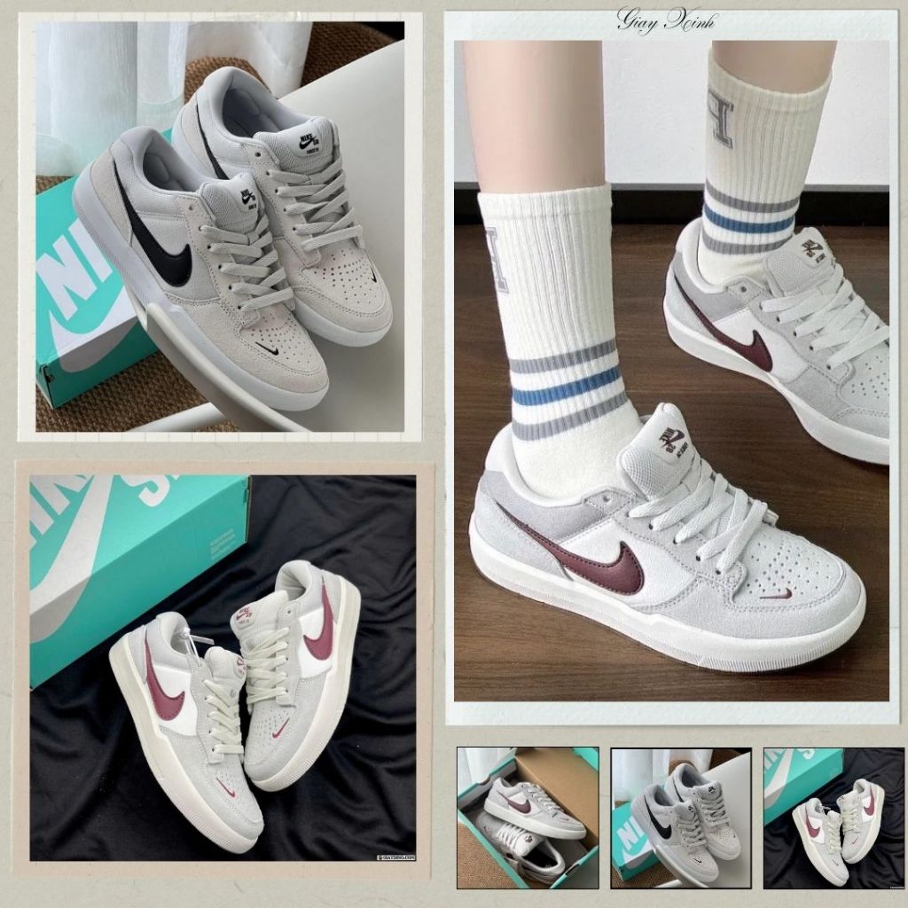 Giày Thể Thao 58 Đỏ Đen, Giày Sneaker 58 Thời Trang Phong Cách Nam Nữ Full Box