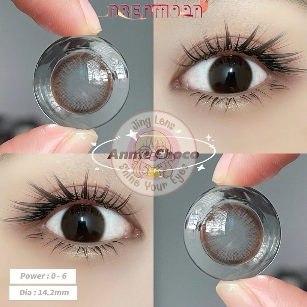 LENS DREAMOON ANNIE CHOCO 14.2 - NÂU CHOCOLATE TỰ NHIÊN
