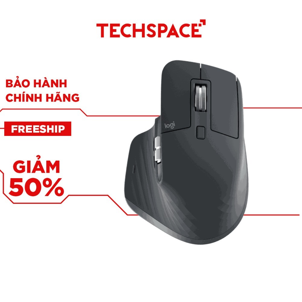 Chuột không dây Logitech MX Master 3S For Business - chuột không dây hoàn hảo cho văn phòng - 3 mode