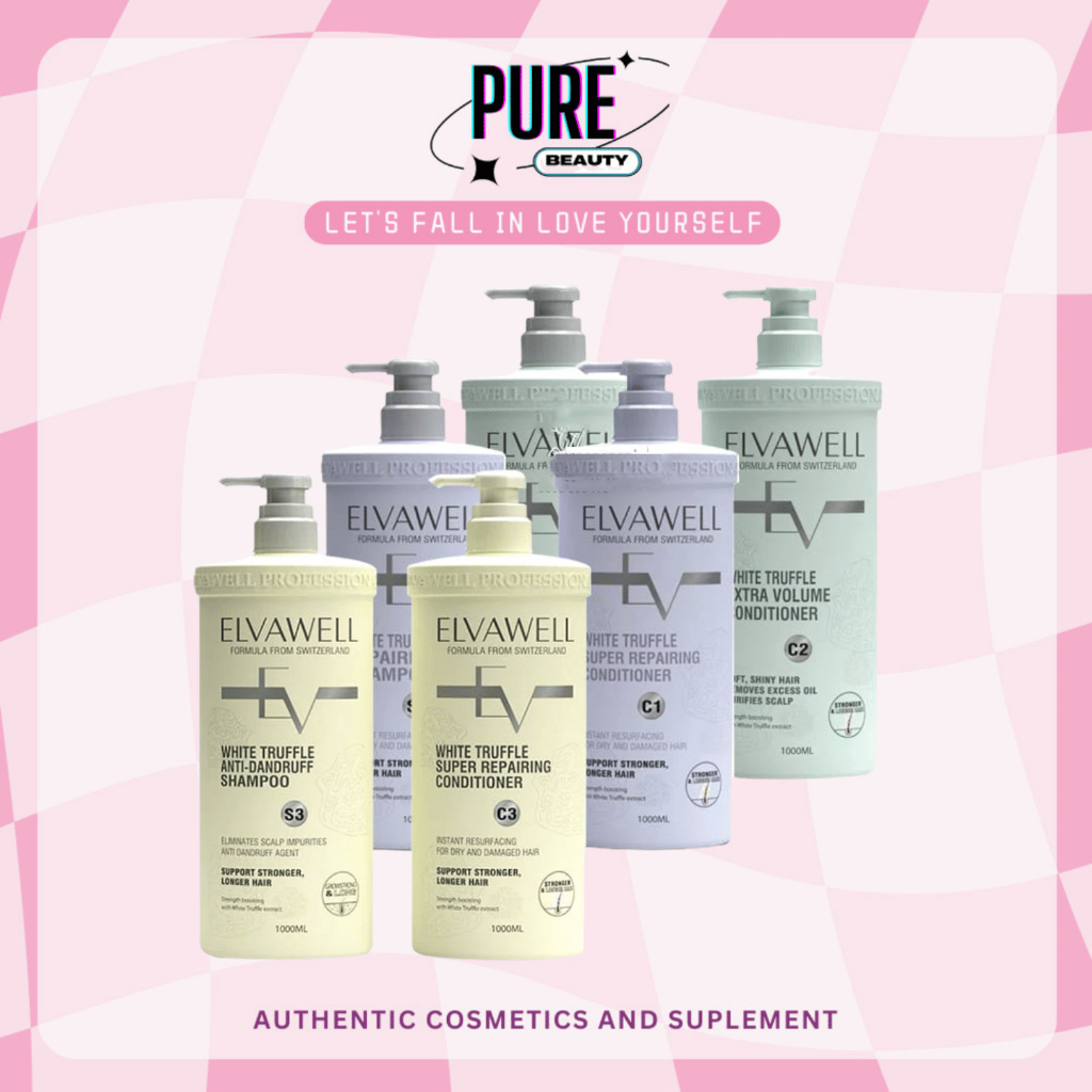 Bộ Dầu gội xả Elvawell White Truffle