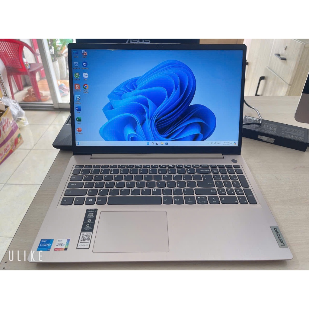LENOVO IDEAPAD SLIM 3 CORE I5 1135G7 RAM 8G SSD 512G 15.6INCH FHD IPS NHÔM GOLD