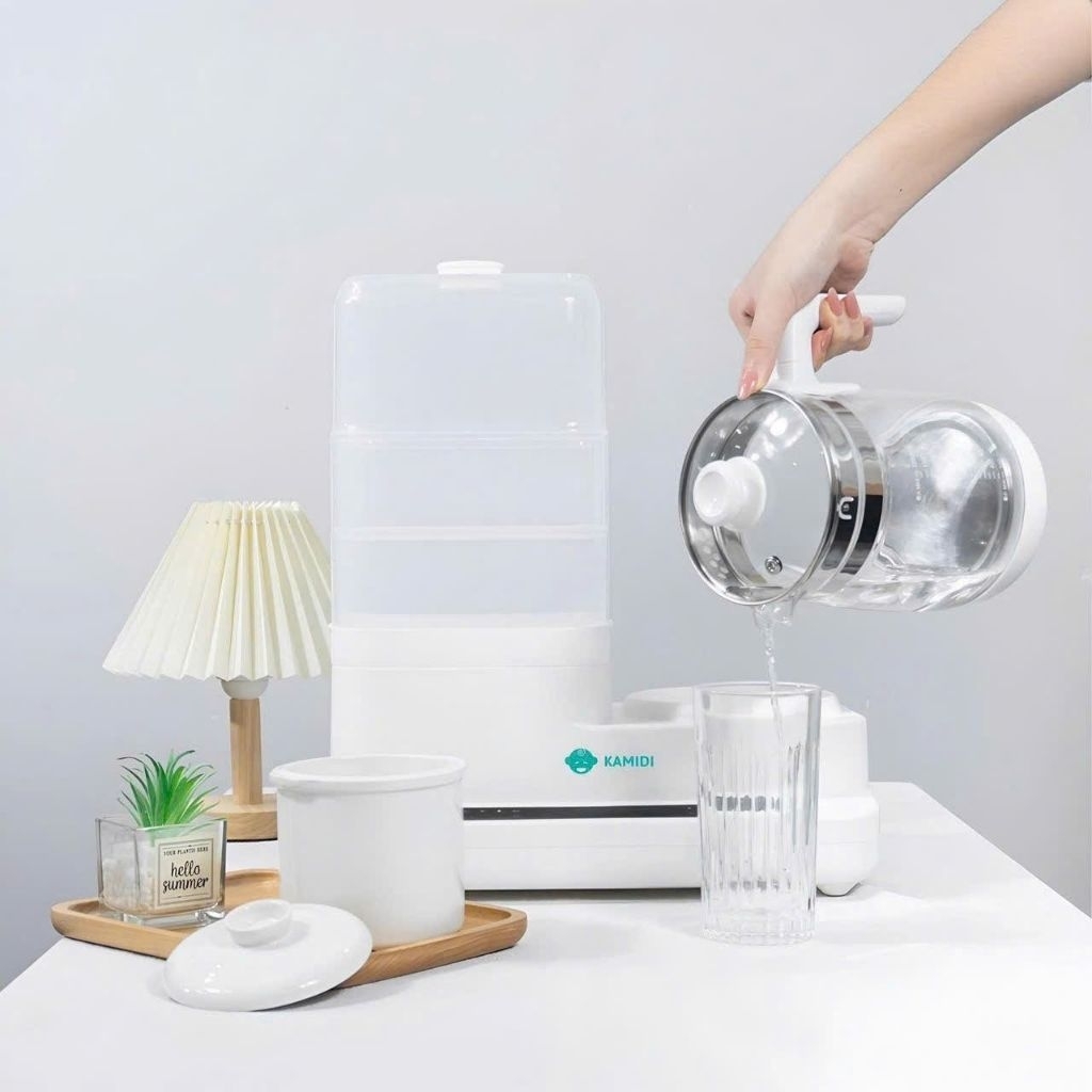 Bình thủy tinh thay thế cho Máy Tiệt Trùng Kamidi Speed 2