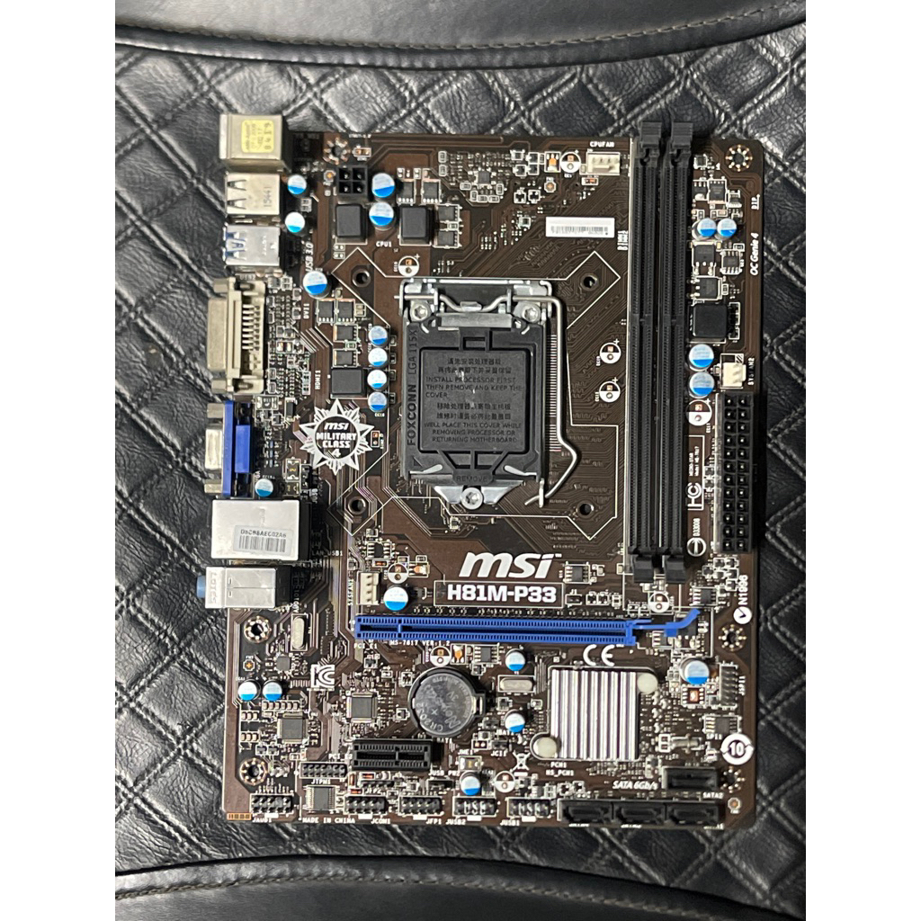 Main msi h81 socket 1150 hoạt động tốt