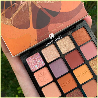 New-Bảng phấn mắt 16 màu - Lemonade aesthetic eyeshadow palette 20.8g
