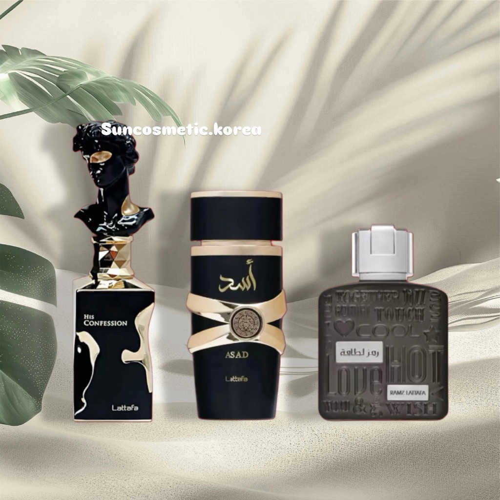 Nước Hoa Nam Lattafa Ramz Silver, Asad EDP, His Confession EDP