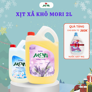  Xịt thơm quần áo,Xịt xả vải khô thơm quần áo MORI CLEAN can 2L - Hương nước hoa thơm lâu MR011 
