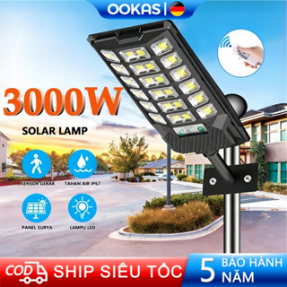  OOKAS Đèn năng lượng mặt trời đường LED chống nước ngoài trời 500W 1000W 2000W 3000W 
