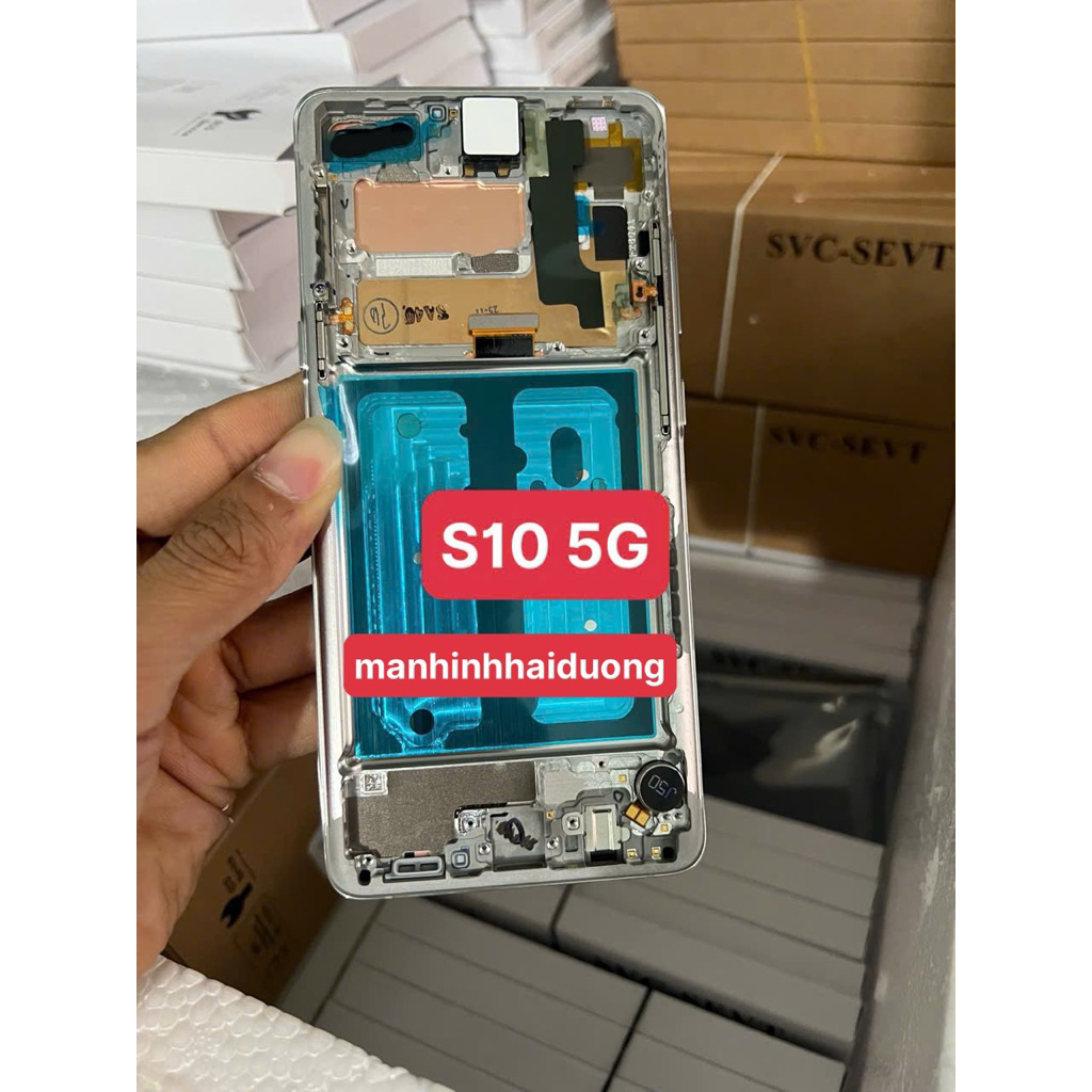 màn hình s10 5g new khung