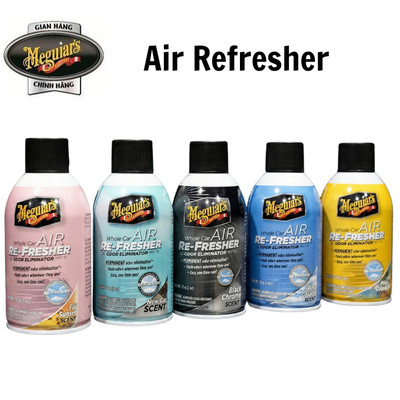 Meguiar's Khử mùi, diệt khuẩn nội thất xe hơi - Air Refesher 5 mùi hương