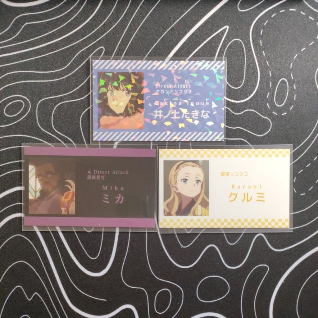 Card Direct Attack Lycoris Recoil(Vui lòng đọc mô tả sản phẩm)