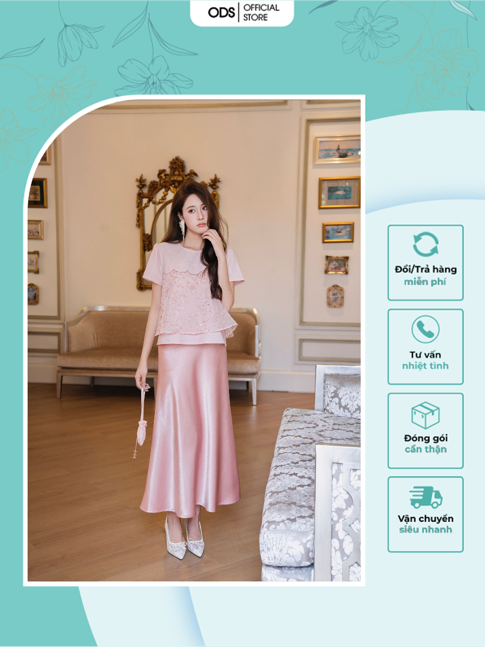 Áo TẾT Hồng Xước ODS