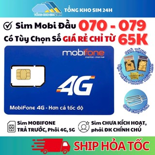  Sim Giá Rẻ Mobifone Số Đẹp Sale còn 65k Nghe Gọi Trả Trước Dễ Nhớ  Sim chưa kích hoạt PHẢI ĐKCC  