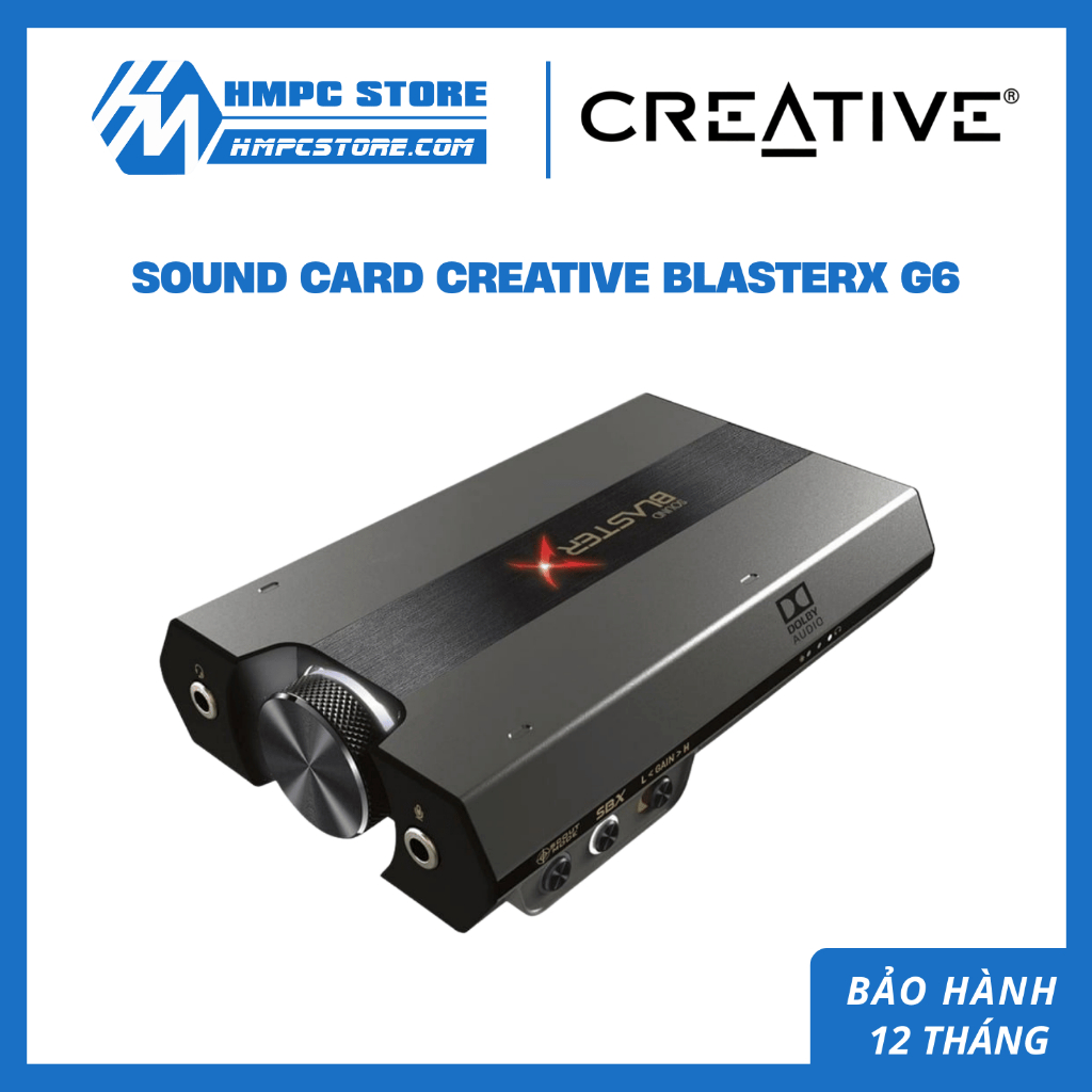 Sound Card Creative BlasterX G6