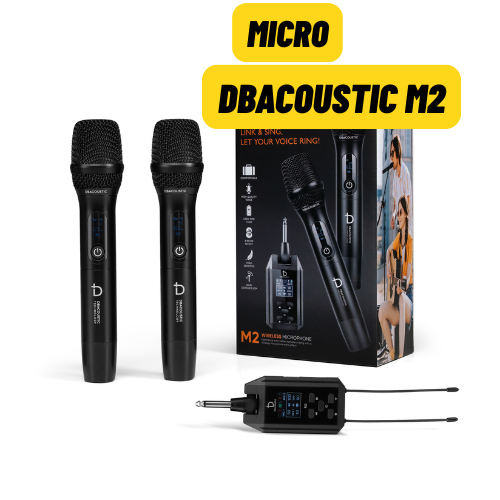 MICRO KHÔNG DÂY DBACOUSTIC M2