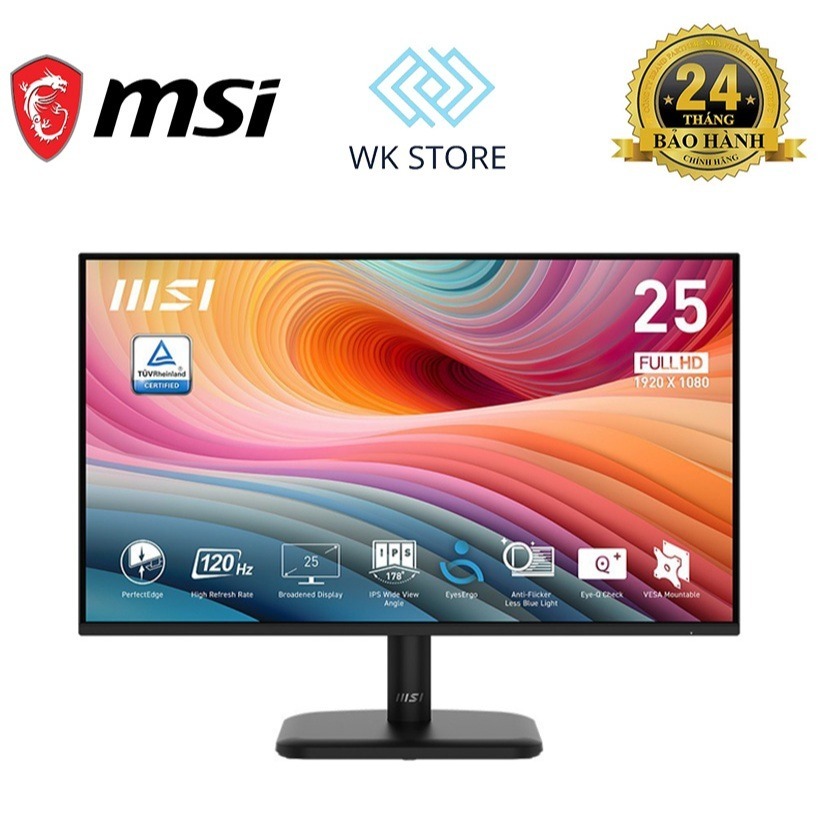Màn Hình MSI Pro MP242L | 24 inch/ Full HD/ IPS/ 100Hz, Mới BH 24T