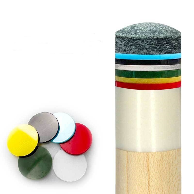 Kính Trợ Lực Đầu Cơ Bida 14mm – Phụ Kiện Gắn Đầu Tẩy Bida Nhiều Màu, Tăng Độ Ổn Định