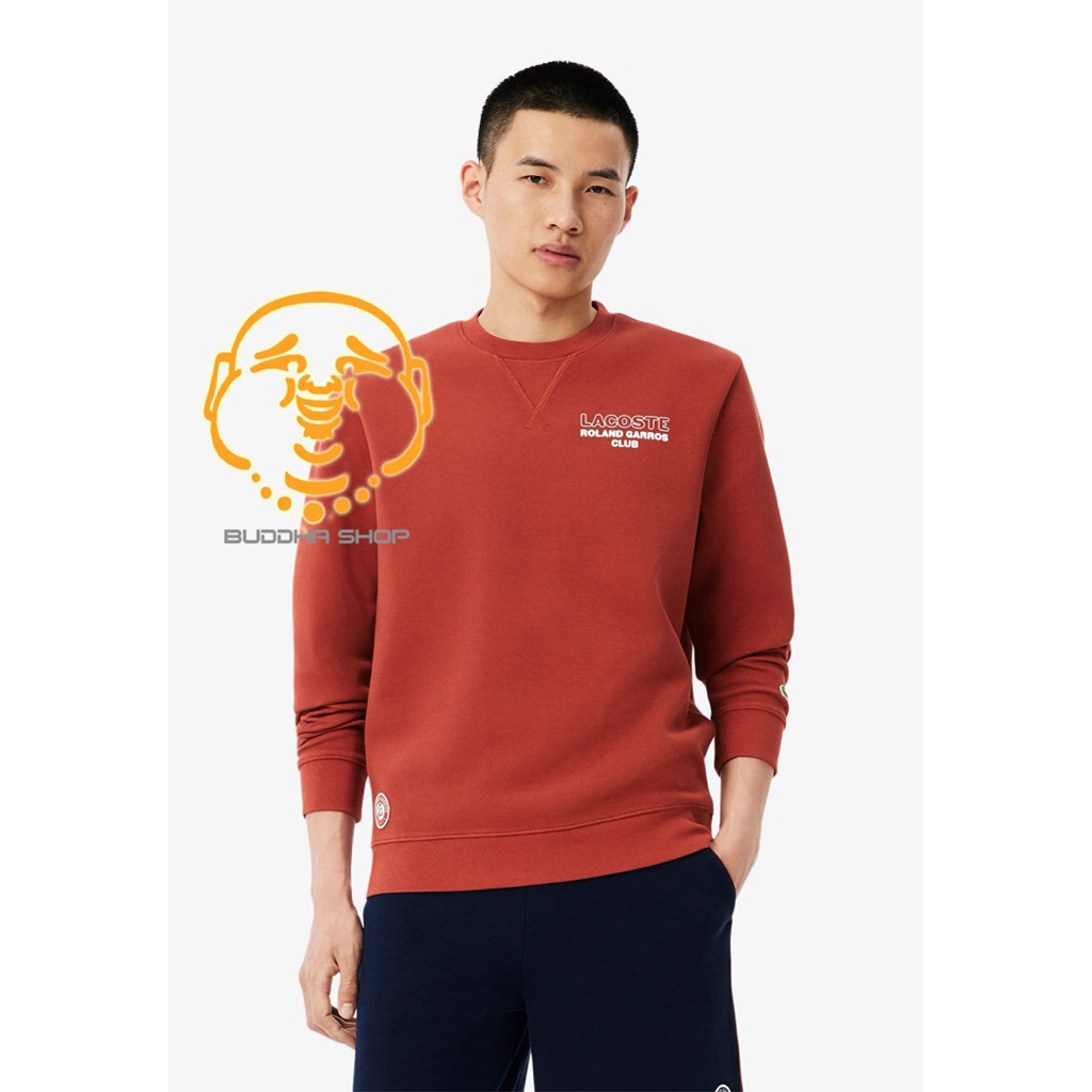 Áo nỉ nam L🅰️C⭕️STE phiên bản Roland Garros