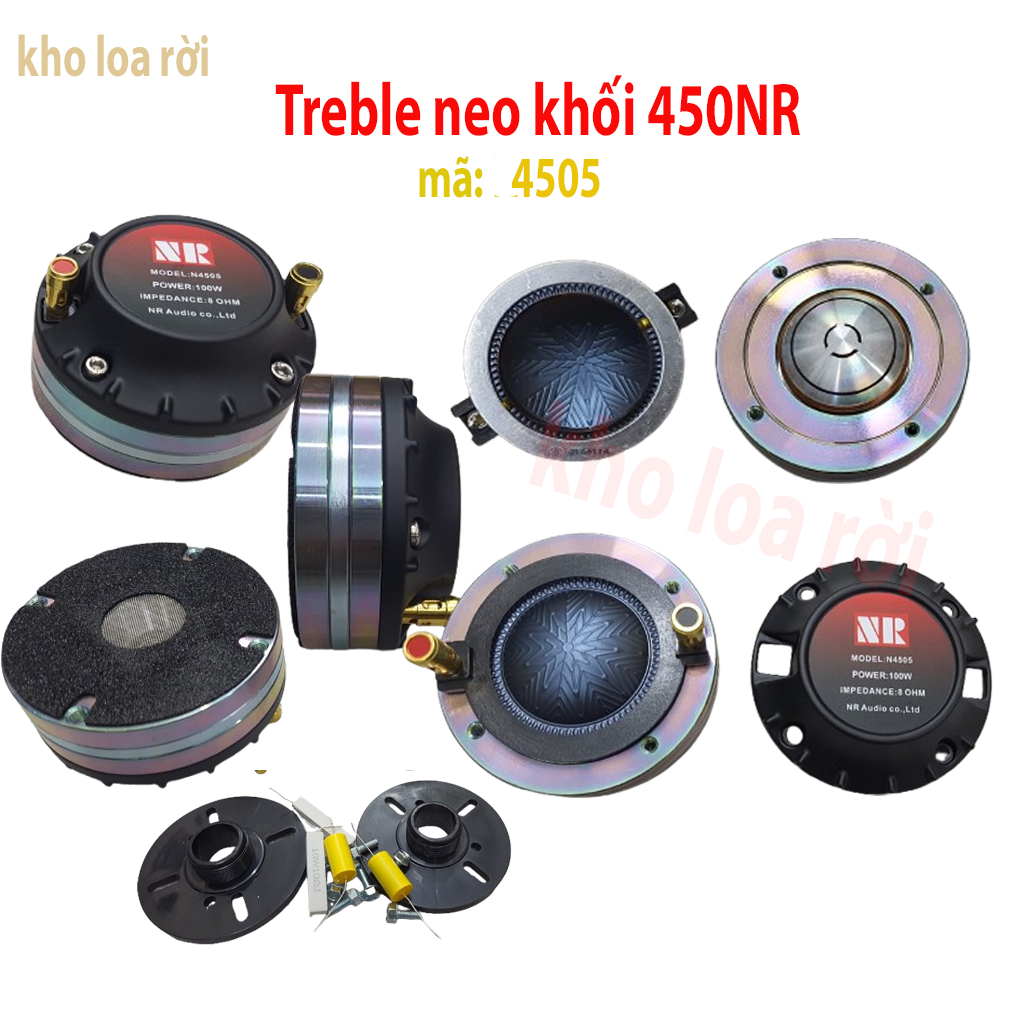 Treble neo khối 450NR mã 4505 treble sáng, hay coil tita nhôm dẹt