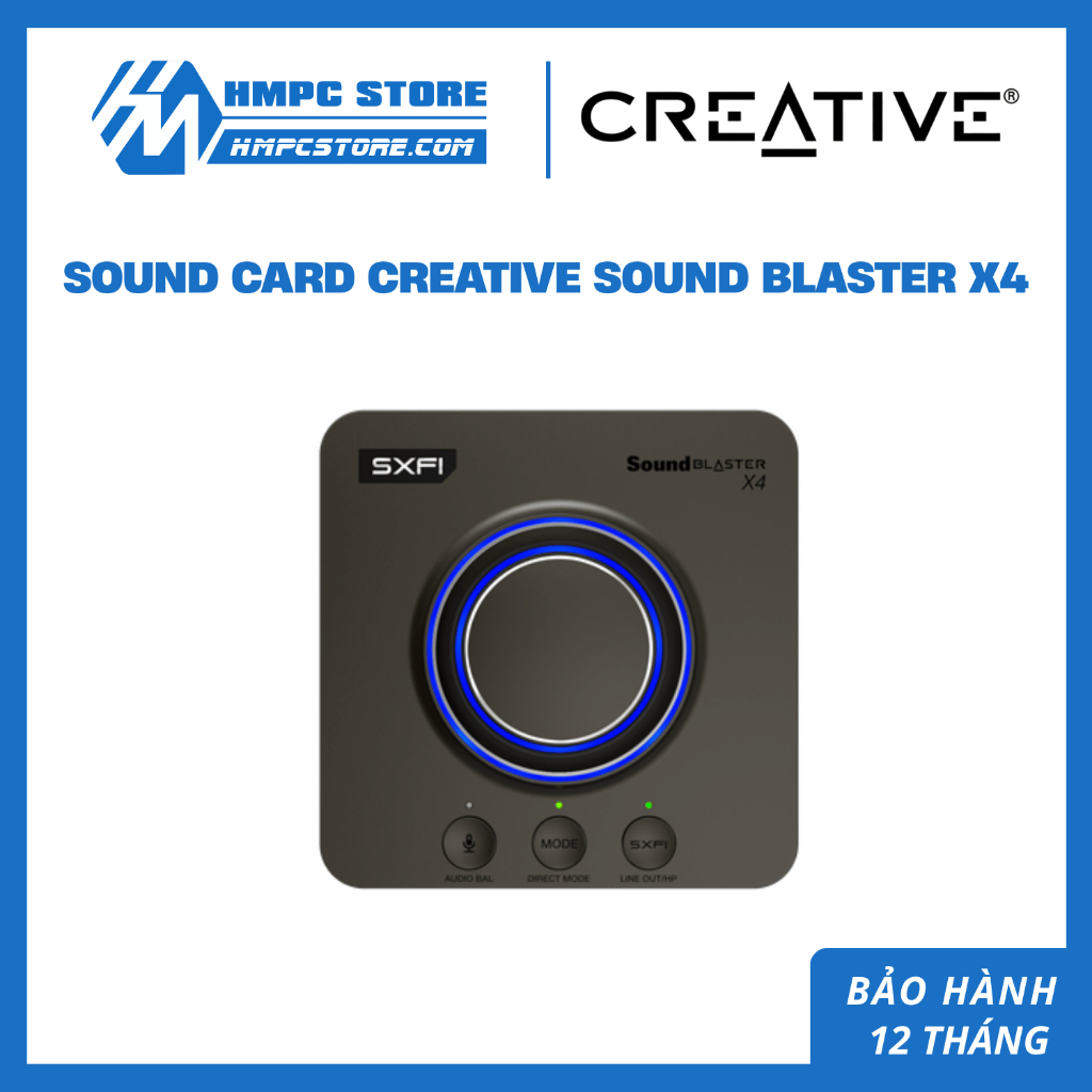 Sound Card Creative Sound Blaster X4