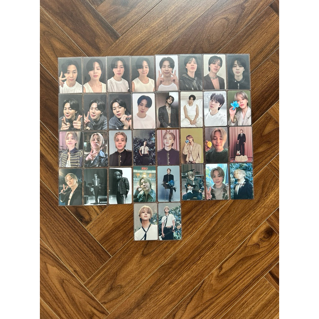 Pass card solo BTS Jimin face, muse