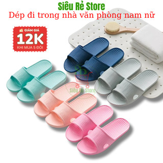  Dép đi trong nhà tắm Siêu Rẻ Store Dép xốp mang trong nhà tắm vệ sinh văn phòng nam nữ mùa đông cute 